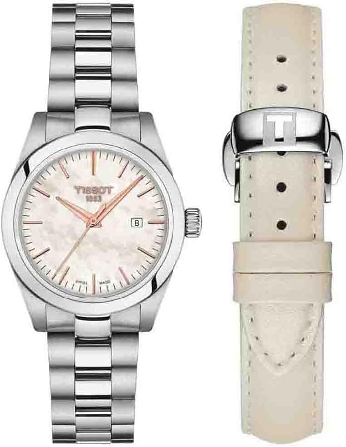 Amazon.com: Tissot womens T-My Lady Stainless Steel Dress Watch
