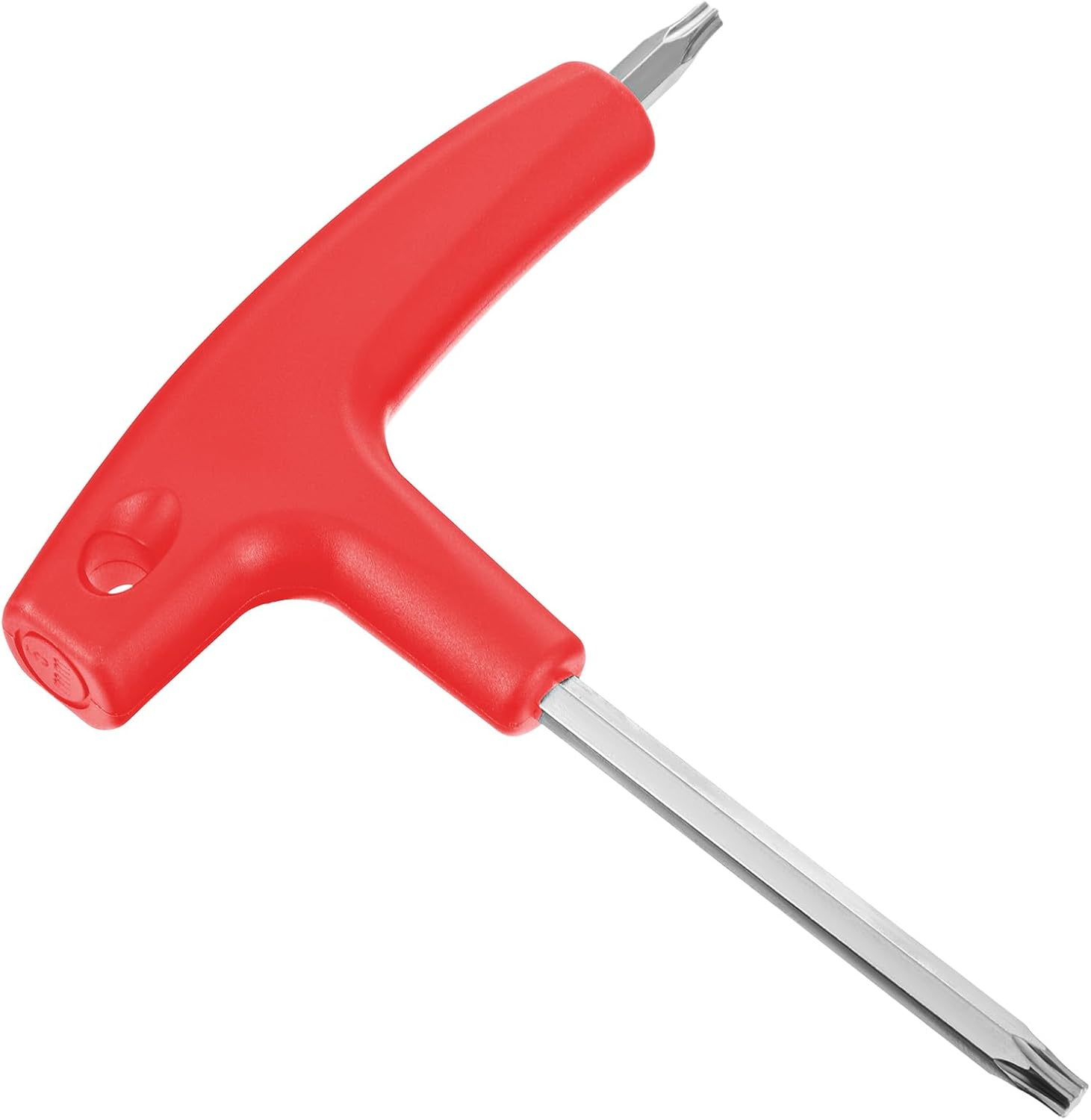 Golf Driver Tool Golf Torque Wrench Golfs Head Adjustment Tool T20 and T25 Dual Head Universal Golf-Wrench Tools Stainless Steel Plastic Golfs Club Driver Adjustment Tools Weights Shaft Adapter, Red