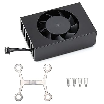 Dedicated Cooling Fan Compatible Jetson TX2 NX Module, Speed-Adjustable, 550010% RPM