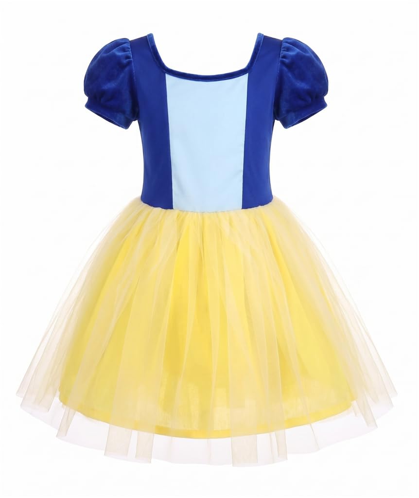 Lito Angels Yellow Fairytale Princess Dress Up Costume, Age 7-8 Years — image 1
