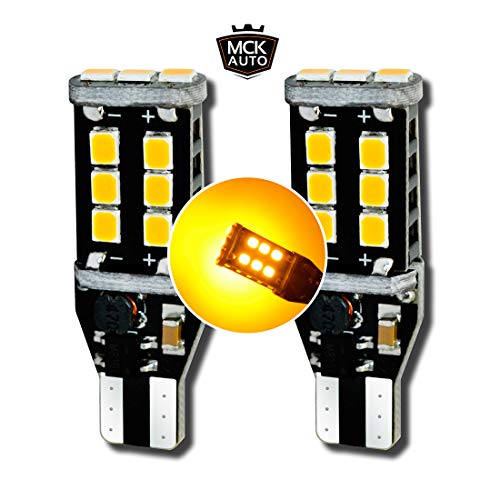 MCK Auto - Reemplazo para T10 W16W LED CanBus Conjunto de bombillas...