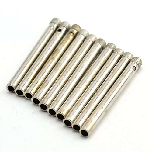 Broca de diamante 3.5 mm para joyería pack 10 piezas miniatura 1
