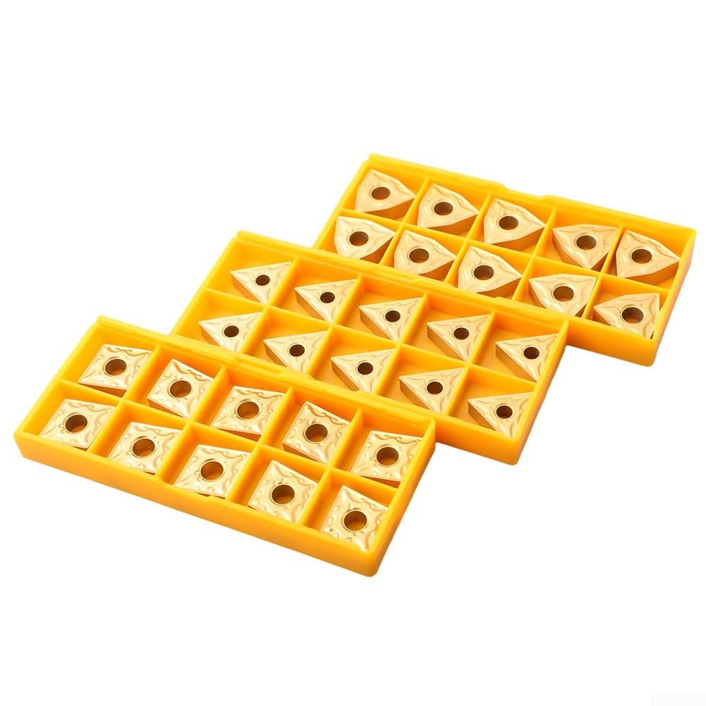 CNMG431, WNMG431 & TNMG331 Kit de 30 pièces pour plaquettes de tournage CNMG431, WNMG431 et TNMG331