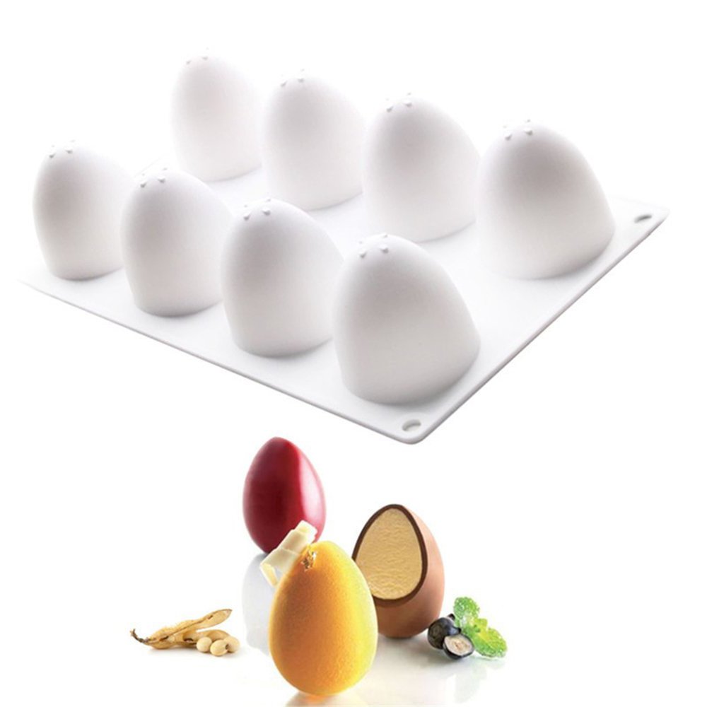Apple Shape Silicone Mould Cake Cupcake Mousse Dessert Cookie Mould
