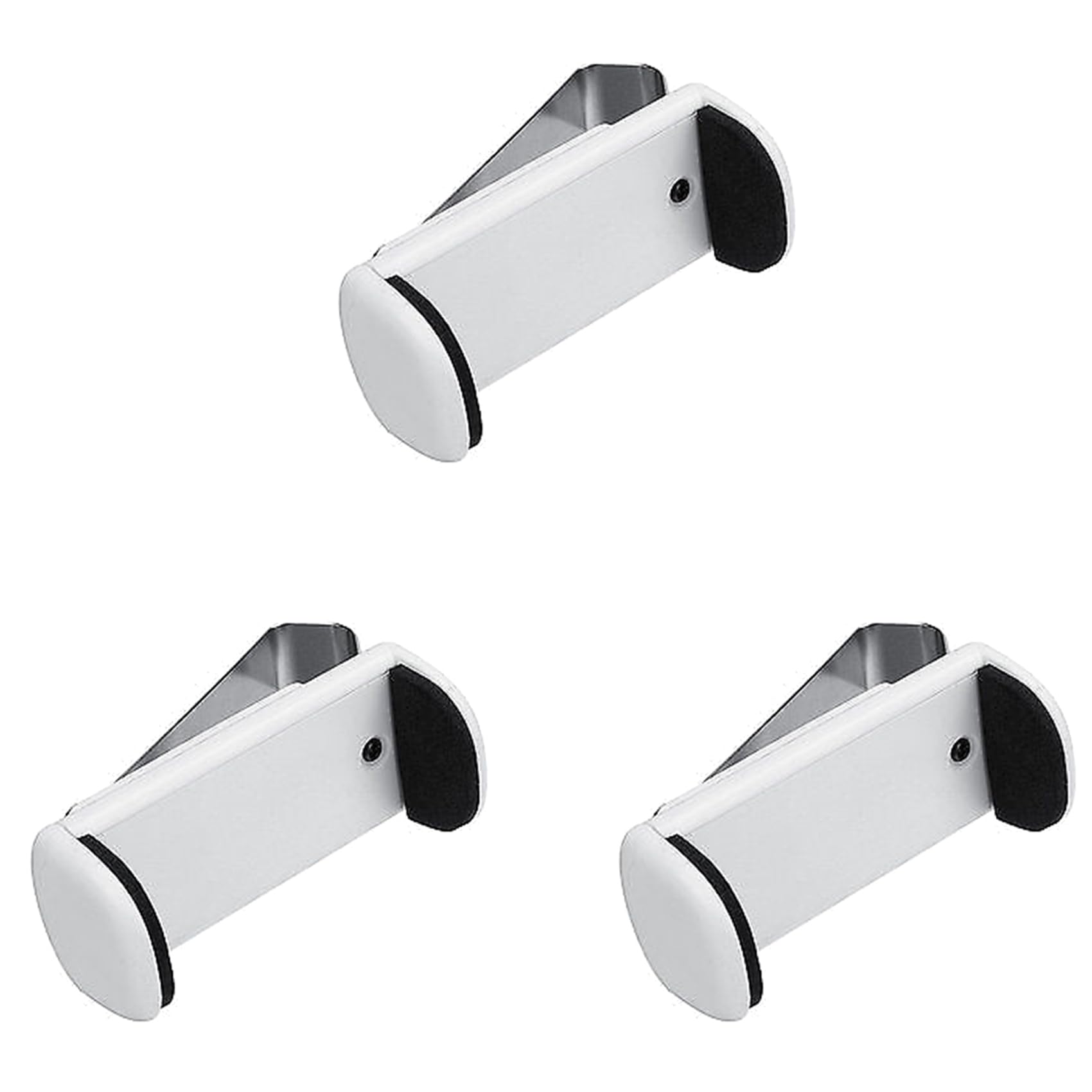 Jnchdghwa 3 Pcs Adjustable Car Sun Visor Clip Holder Garage Door Opener Clip for Remote Controls for
