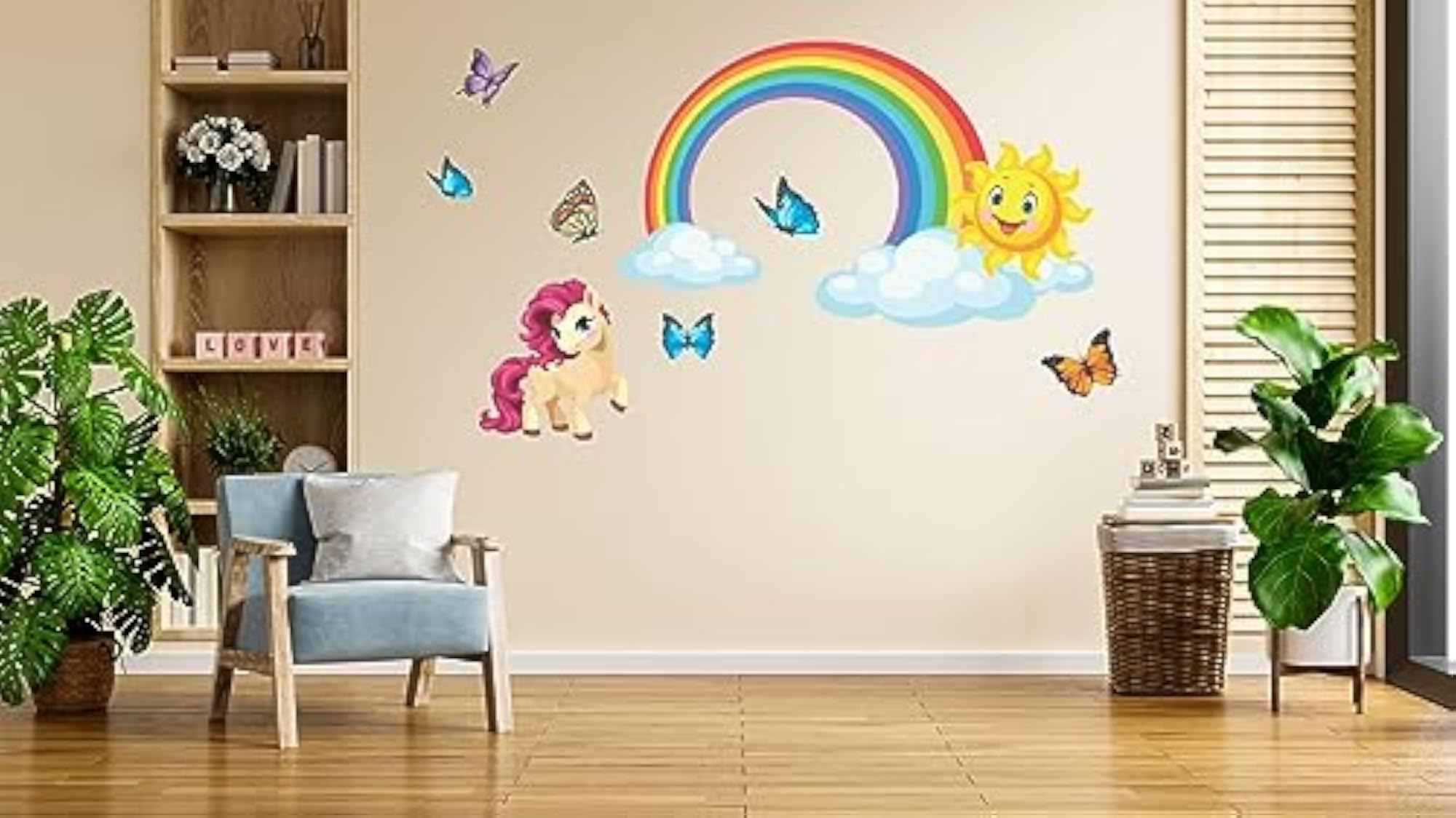 Rainbow Wall Sticker for Home Decor