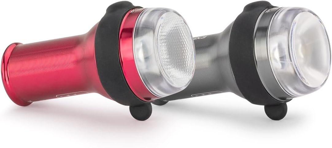 Exposure Trace + TraceR MK3 DayBright Light Set - Gun Metal Black, Ultra-Lightweight Front & Rear USB-C Bike Lights, 6 Modes, 360° Visibility, Perfect for Urban Commuting & Daytime Safety