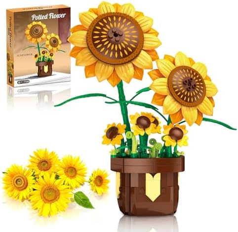 Sunflower Building Set Botanical Collection for Plants & Flowers ...