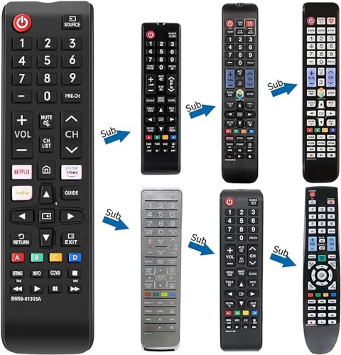 Image of Universal Remote Control for All Samsung TV Remote Compatible All Samsung LCD LED HDTV 3D Smart TVs Models