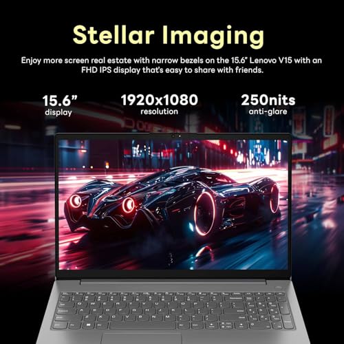 Image of Lenovo 15.6 Laptop Computer, Intel 10-Core i7-13620H, 24GB RAM, 1TB PCIe SSD, WiFi 6, Numeric Keypad, All-Day Power, USB-C HUB, Windows 11 Home, Copilot AI PC for Professionals, Students & Business