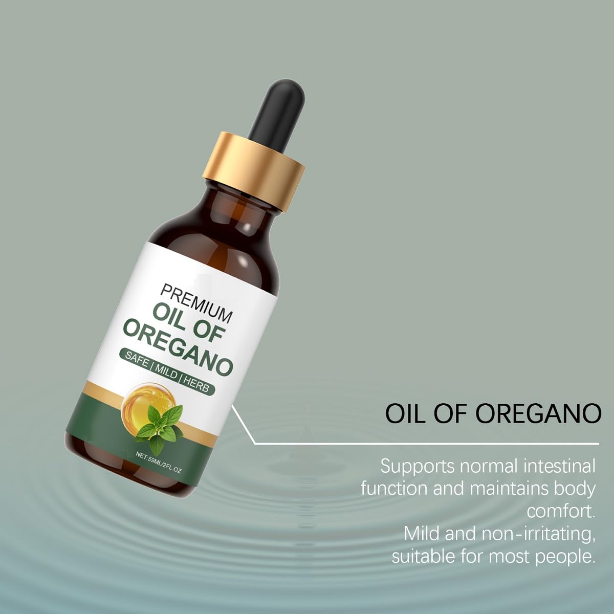 Aceite de Orégano - Favorece el Equilibrio General y la Vitalidad, Para Hombres y Mujeres,1pcs