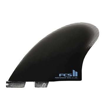 Amazon | FCS2 PERFORMER KEEL TWIN PG BLK FINS L-XL FCS II
