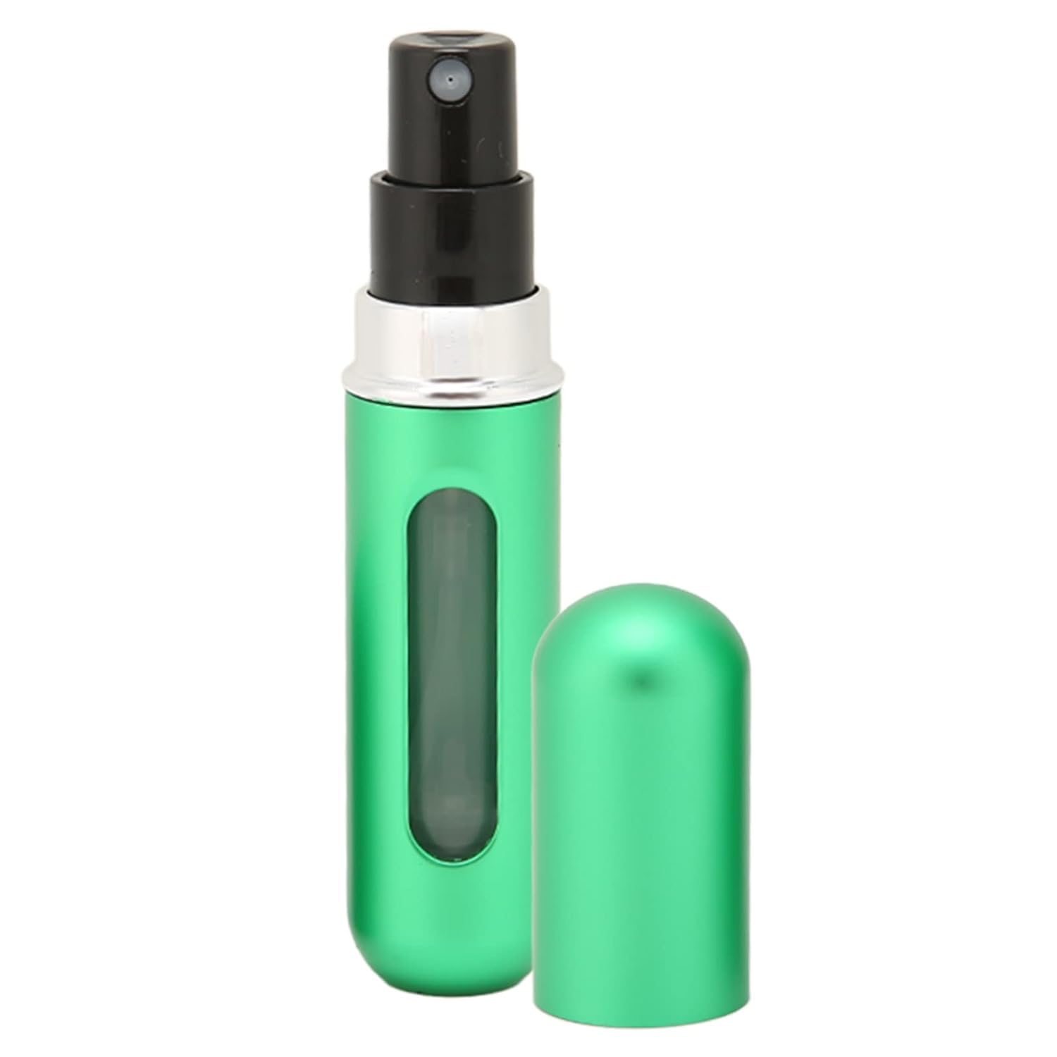 - Overa Mini Portable Refillable Perfume Atomizer Bottles, Travel Size Empty Spray Bottle with Aroma Pump, Refillable Perfume Bottles, Fragrance Atomizer Container for Home. (Green)