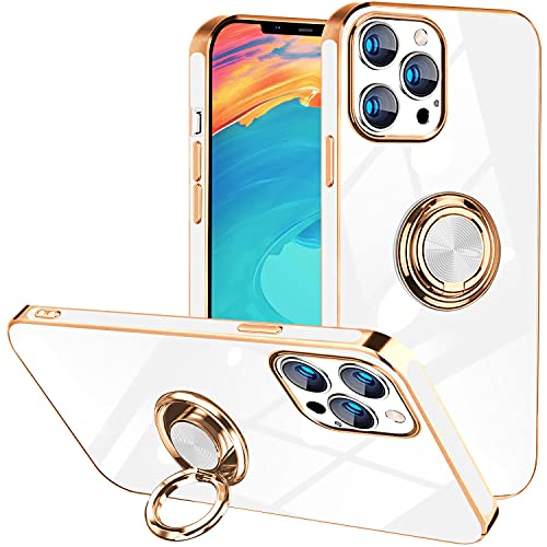iPhone 13 Pro Max �p�P�[�X �ϏՌ� �����O�t�� �t��V���R�� TPU �X�}�z�P�[�X �ČRMIL�K�i�擾 ���^ �y�� �Ռ��z�� �h�w�� �X�^���h�@�\ �X�g���b�v�z�[���t�� �T���T���G��S�n 6.7�C���` �A�C�t�H��13 Pro Max �J�o