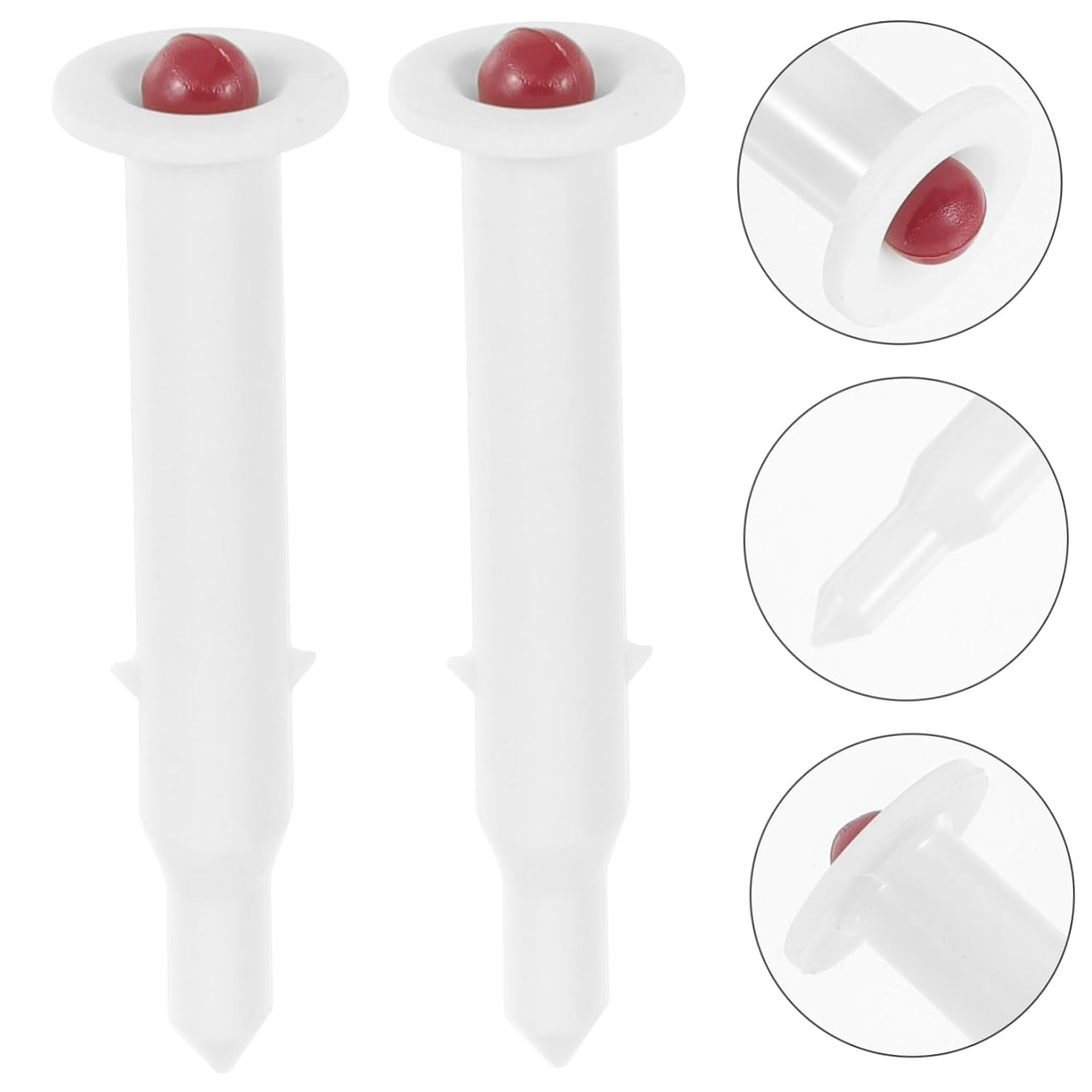 2pcs Turkey Thermometer Instant Read BBQ Grill Thermometer Numbers for Easy Reading for Kitchen and Oven