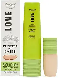 Base MaxLove – Princesa das Bases – Alta Cobertura, Efeito Matte, Textura Leve, Longa Duração – Acabamento Aveludado (200)