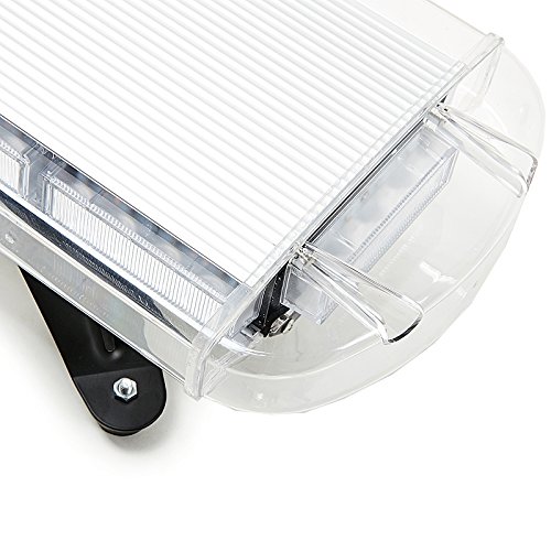 V-Sek 47" Amber Yellow Extreme High Intensity Construction Emergency Warning Strobe Light Bar Roof Top Low Profile Law Enforcement Hazard Flashing 88 Led For Tow Truck Vehicle (Amber/Yellow 88Led 47") #TOP4