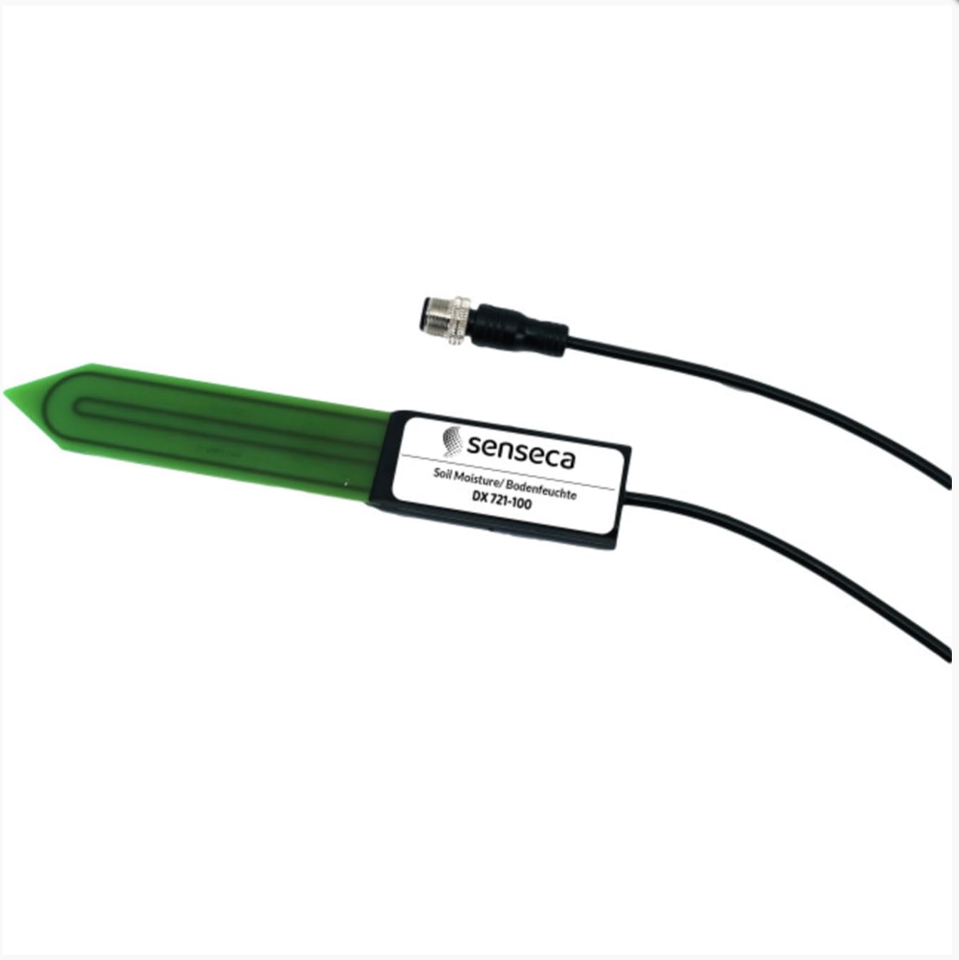 DX 721 - Sensore digitale di umidità del suolo con cavo da 2 m, TDT ad alta frequenza 0-100% VWC con misurazione della temperatura, per agricoltura, orticoltura e idroponica, M12, per PRO D01