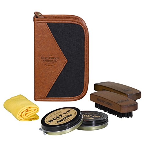 Gentlemen's Hardware Shoe Shine Kit | Charcoal