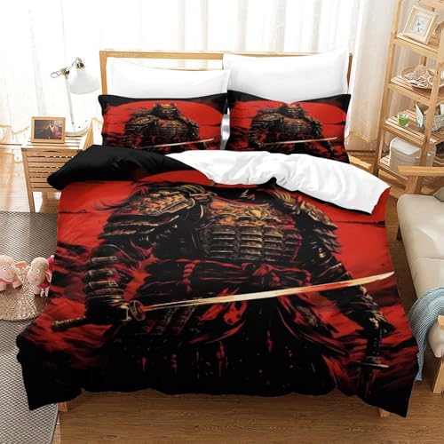 Housse couette 3D résistante fermeture éclair lit 220x240 cm - 3