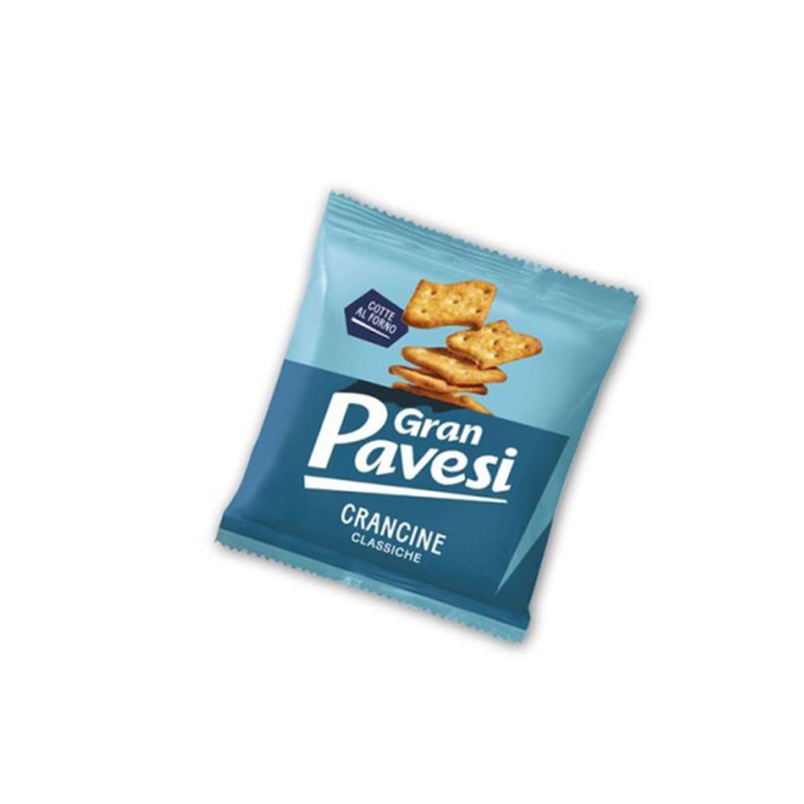 Gran Pavesi Crancine Classiche Cotte al Forno Confezione da 35 Bustine Monoporzione da 30gr Ciascuna Snack Croccante e Leggero