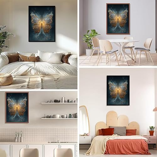 Diamond Painting Papillon 40x50cm Kit Mosaïque 5D - 4