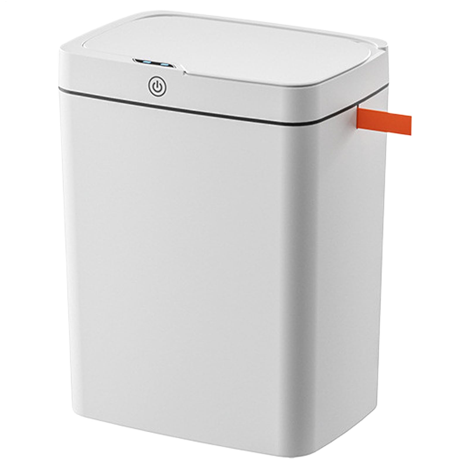 Generico Bidoni della spazzatura senza contatto - Pattumiera ricaricabile tramite USB, cestino automatico, sensore di movimento, camera da, bagno, cucina, coperchio sottile impermeabile