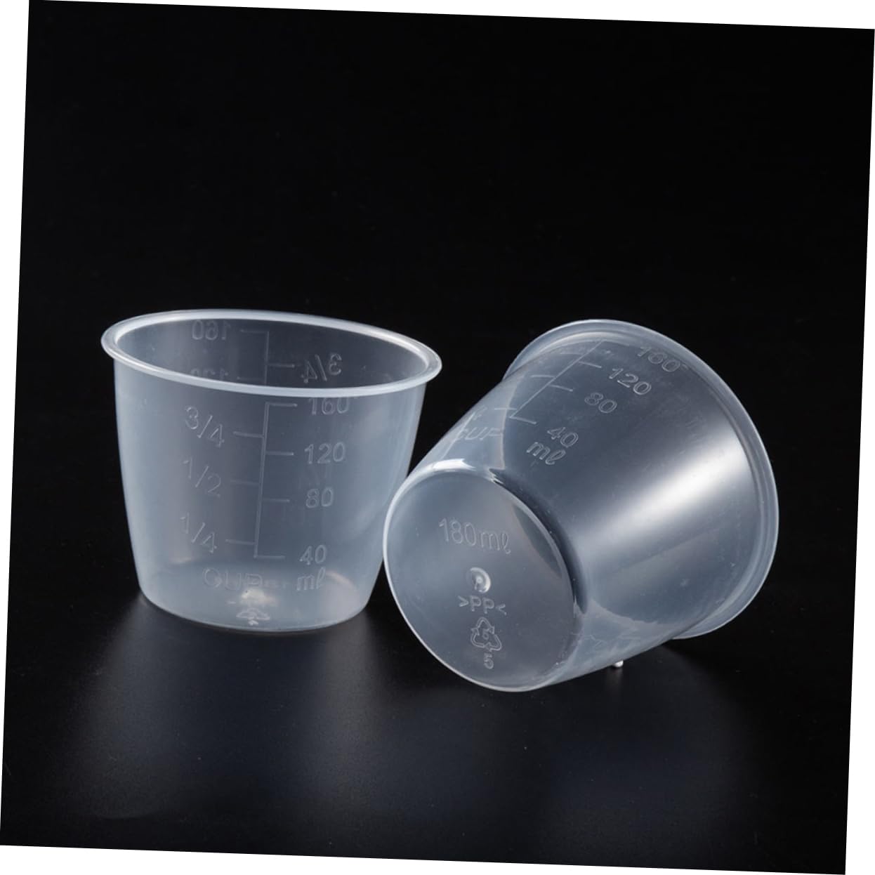TOPBATHY 48 Piezas Taza Medidora para Olla Arrocera Taza para Hornear Taza De Control De Porciones Vaso Medidor De Escala Cuchara Medidora De Arroz Vaso Medidor Graduado Páginas