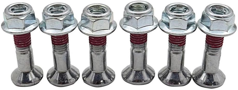 オートバイスプロケットボルトM8x1.25チェーンホイールチェーンプレートネジナットセットKXF Avantis Brz Unive