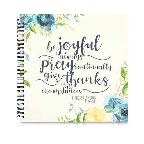 Prayer Journal, Spiral Notebook (8.8 x 8.5 Inches)