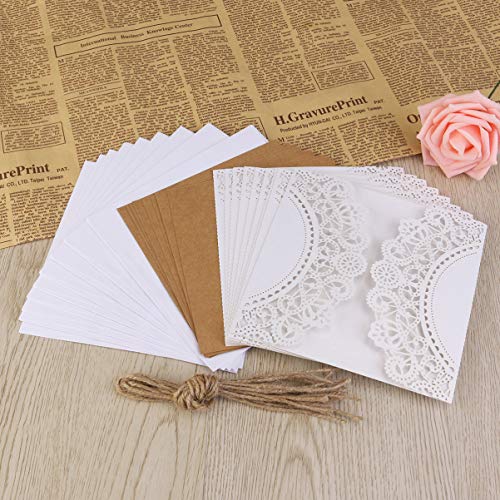 HEALLILY 10Pcs Cartãde Cnvite Cartãde Cnvite de Casamengantes Cartões de Cnvite para Festa de Casame