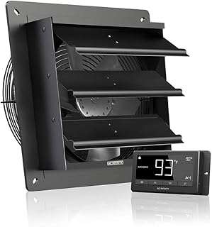 Anuncio Patrocinado - AC Infinity AIRLIFT T10 - Ventilador extractor de 10 pulgadas con persianas, control de humedad y te...