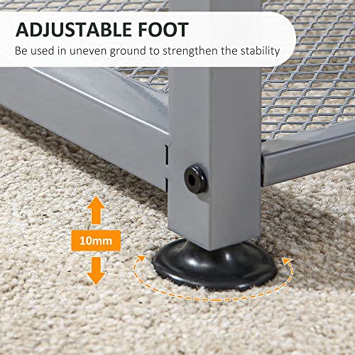 Homcom 83" Two Person Computer Desk With 2 Storage Shelves, Double Desk Workstation With Book Shelf, Long Desk Table For Home Office, Black #TOP5