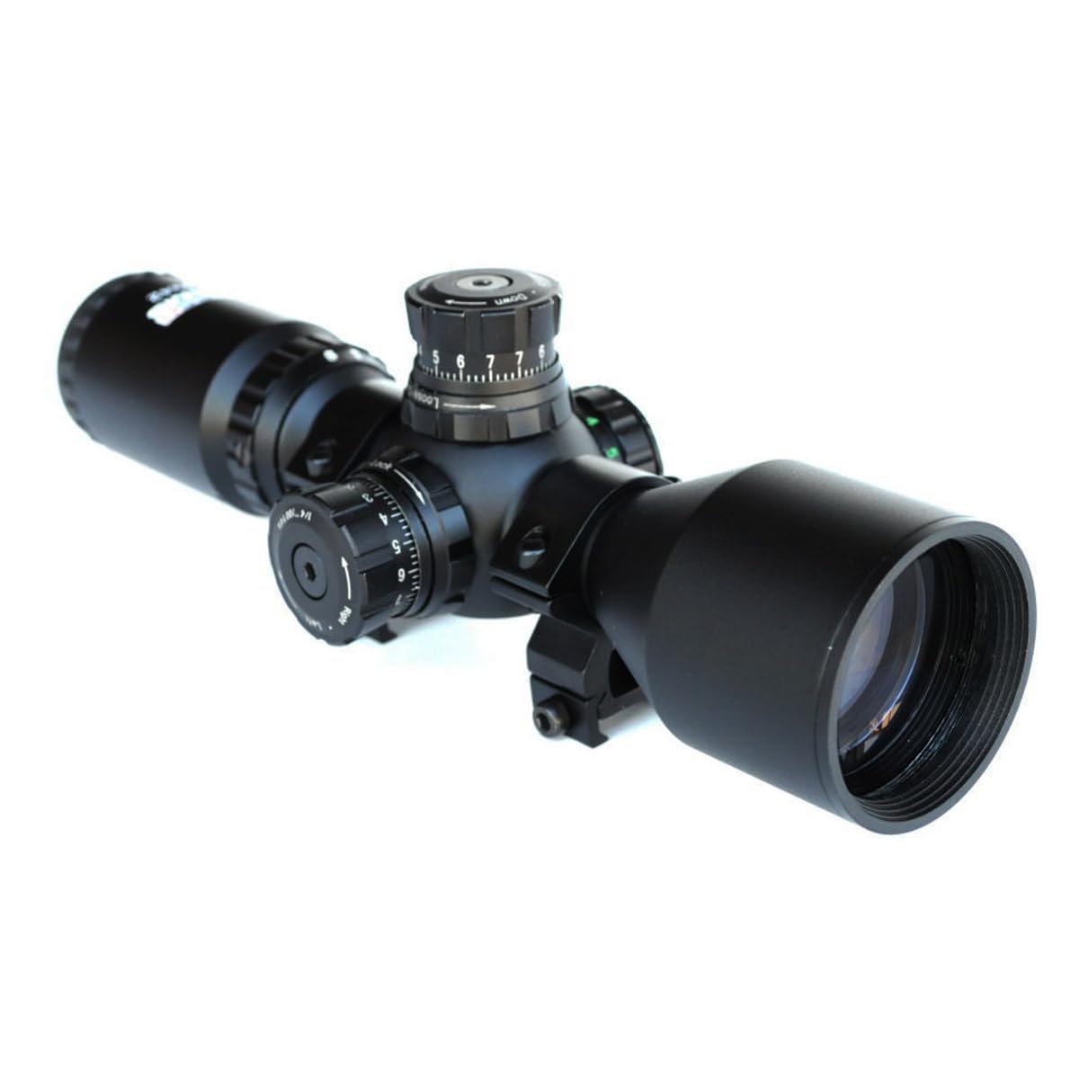 Swiss Arms 3-9 X 42 Illuminated Mil-Dot Red Green Rifle Scope Airsoft