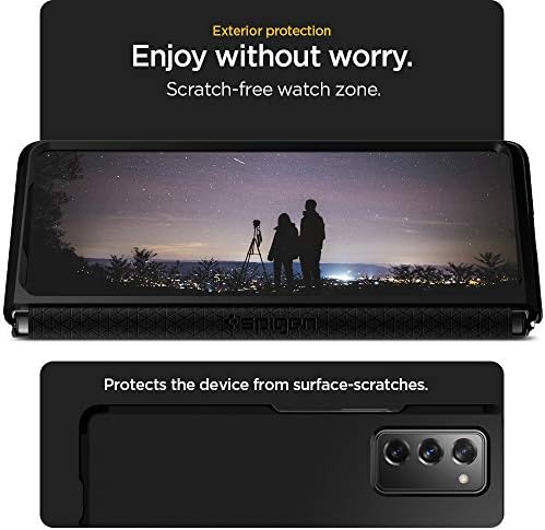 Spigen Tough Armor Case Compatible with Galaxy Z Fold 2 - Black