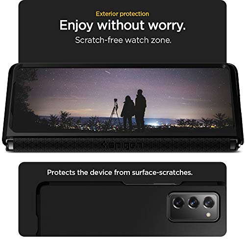 Spigen Tough Armor Designed for Samsung Galaxy Z Fold 2 Case (2020) - Black by Spigen - Used condition - Image 5