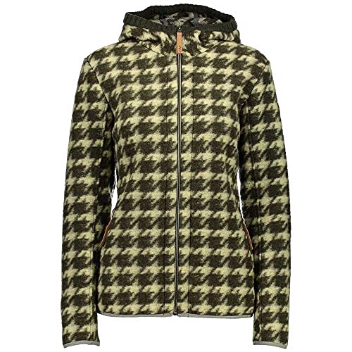 CMP Wolljacke, Giacca Donna, Grau, S