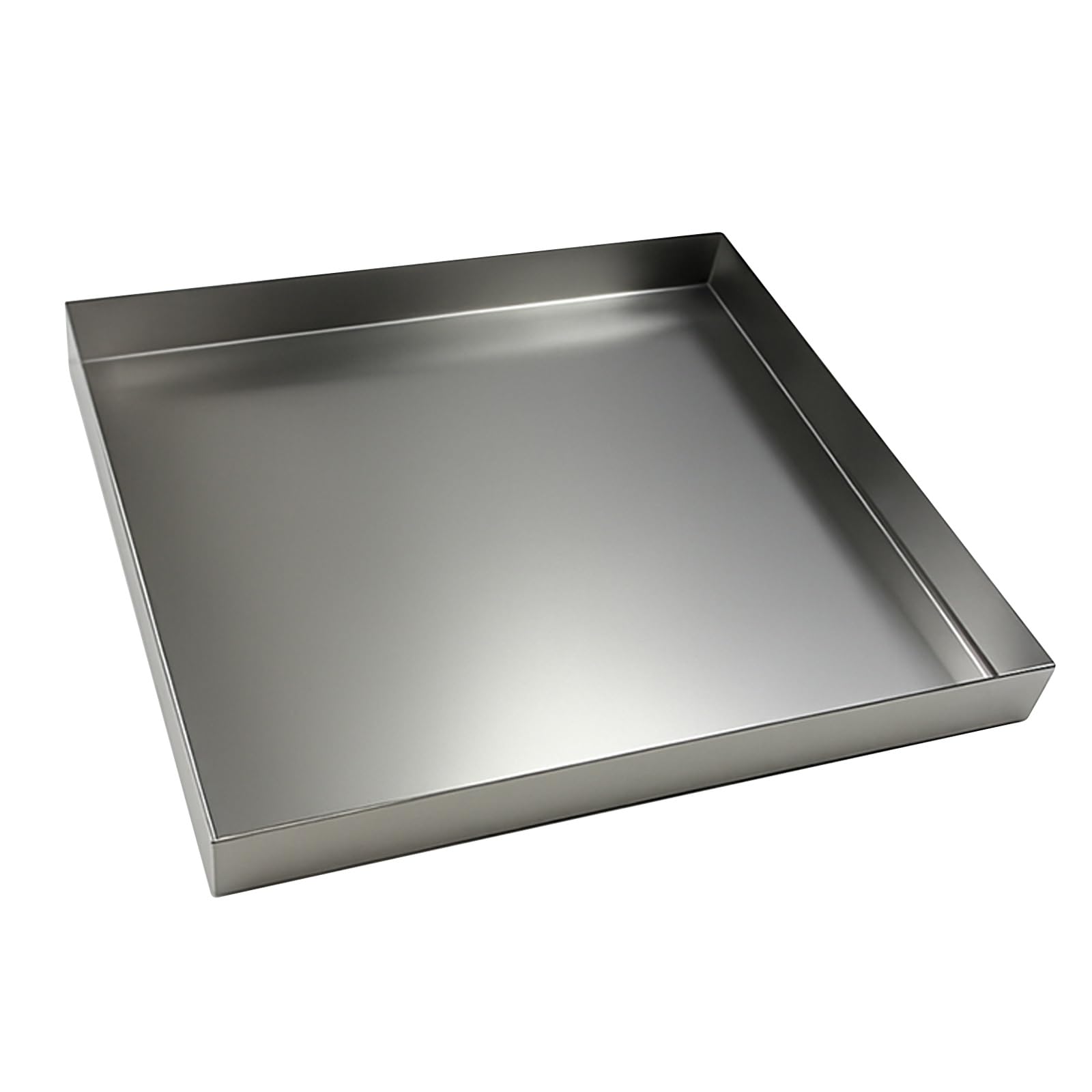 91.4x40.6 cm 304 inless Steel Condensate Drip Pan - Uniwersalna taca na klimatyzatory, pralki, naprawa wycieków i automatyczna konserwacja - żywica Corros Solut