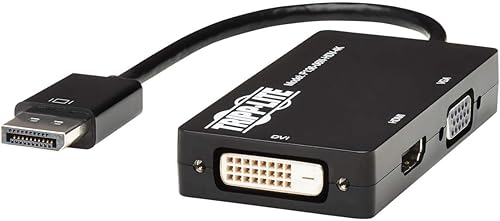 Miniatura 8 de Tripp Lite Adaptador de cable DisplayPort a HDMI, DP a HDMI (MF), DP2HDMI, 1080p, compacto (P136-000-1), negro