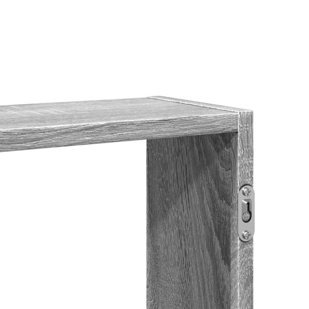 Generico Mensola a Muro Grigio Sonoma 99x15x60 cm in Truciolato,Scaffali e mensole per pareti,853241