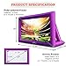 Talvania 33 Feet Inflatable Projector Screen for Outdoor and Indoor TV Movie Watching, Huge Screen, Blower, Tie Downs, Stakes, Sandbags, and Storage Bag, Quick Blow Up, Jumbo (33' Purple)