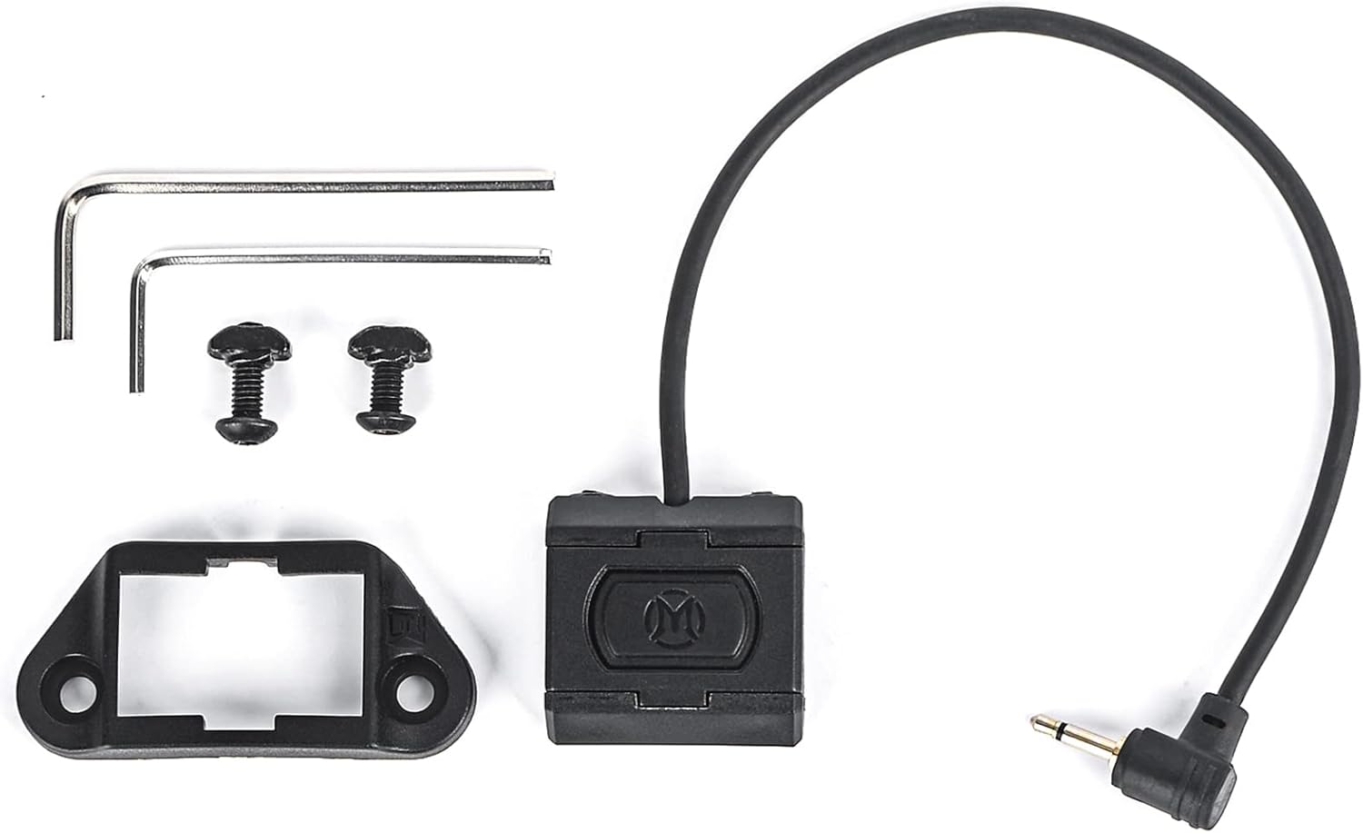 NOBUHIRO Tactical Modular Wire Switch for M300 / M600 Series Tactical Flashlights Weapon Light Fit for 20mm Picatinny Rail, with Conversion Mount Kit for Mlok/Keymod Rail