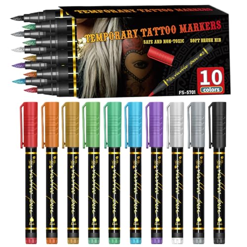 �X�L���}�[�J�[,10�F�^�g�D�[�y�� �ꎞ�I,�ϐ��� �􂦂� �{�f�B�A�[�g �}�[�J�[ - �G��p �n���E�B�� �N���X�}�X ���C�N �R���T�[�g����