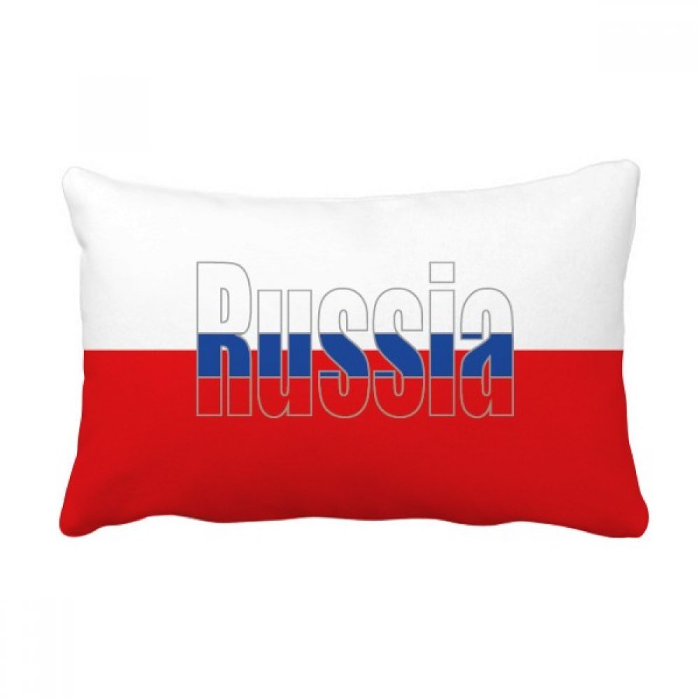 Drapeau de la Russie coussin décoratif grand format de qualité supérieure DIYthinker