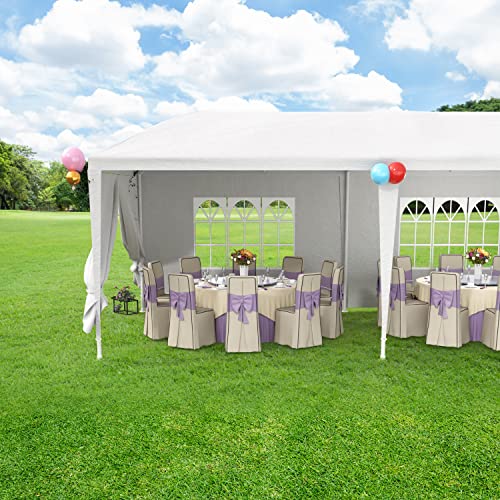 10X30 Outdoor Canopy Patio Tent Party Tent Camping Gazebo Events Tent With 5 Removable Walls For Party Wedding Bbq Cater #TOP2