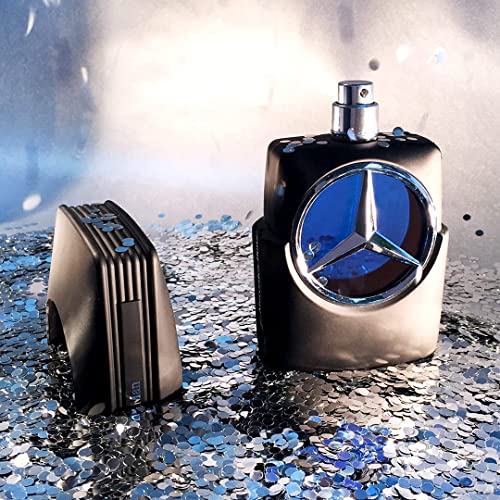 Mercedes-Benz Man - Elegant Fragrance With Sensual, Floral, Woody Notes - Mesmerize The Senses With Original Luxury Men’s Eau De Toilette Spray - Endless Day Through Night Scent Payoff - 1.7 Oz #TOP5