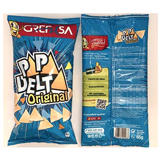 Papadelta Original GREFUSA Bolsa [Pack 12 x 65 g]