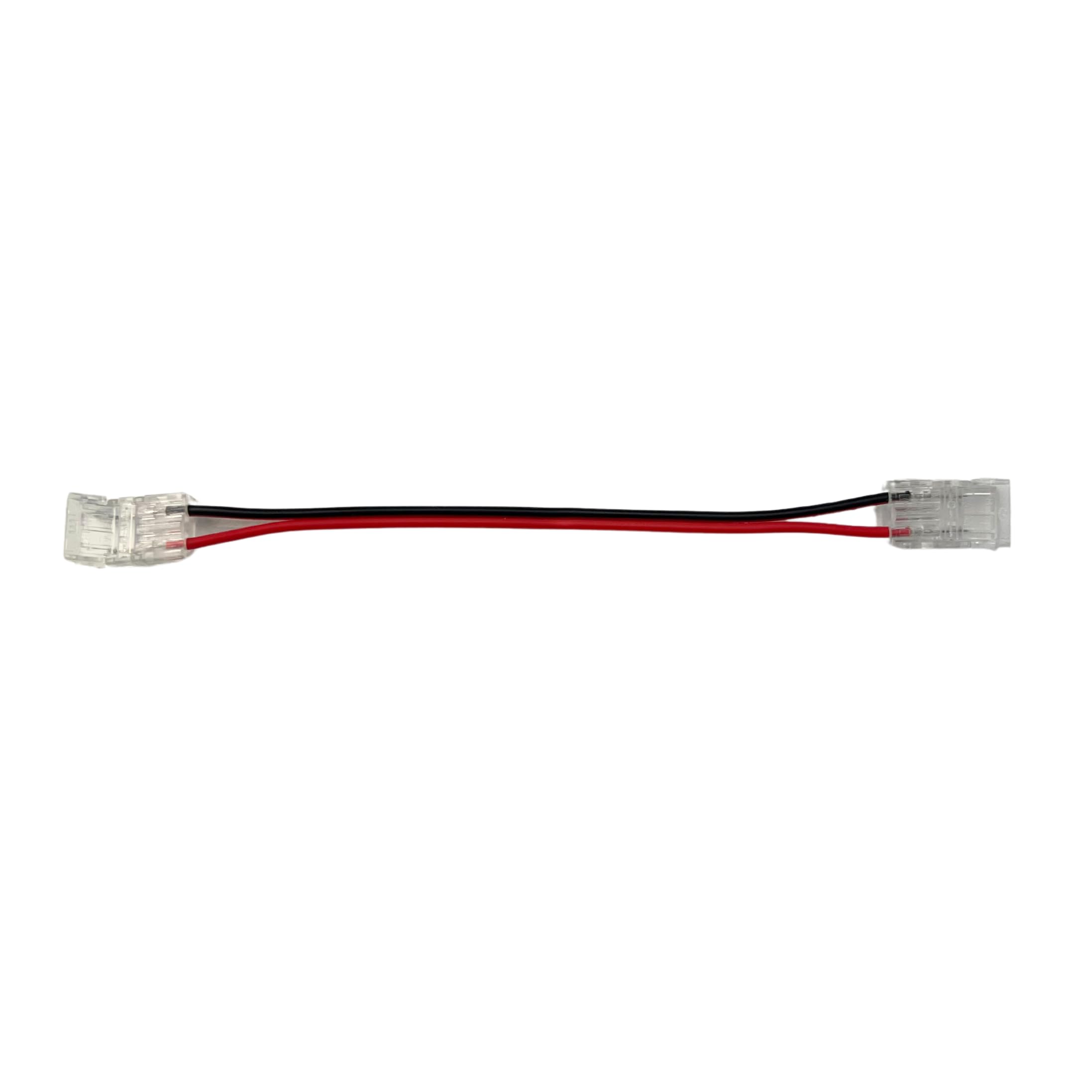 EVOGES LED COB Connectors (10 Pack 2Pin 8mm Strip to Strip 100mm)