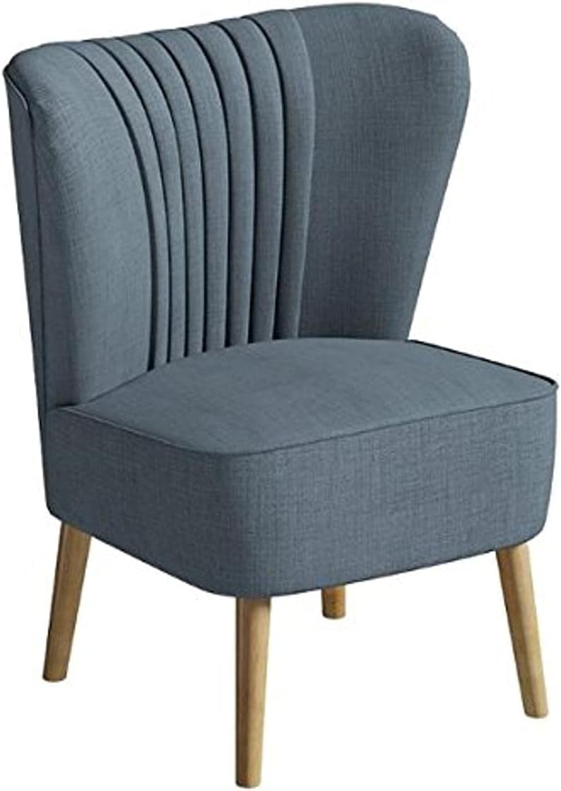 Birlea Furniture Greenberg Chair Victoria Denim, 67x63x81 cm