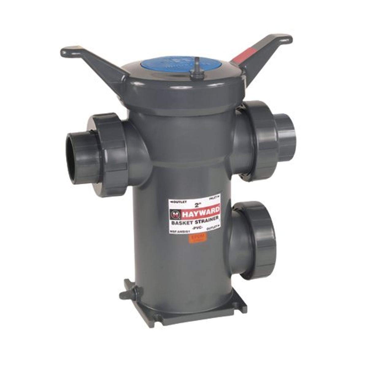 Hayward SB1250TE1-8 2-1/2-Inch Threaded Simplex Perforated Basket Strainer with EPDM Seal